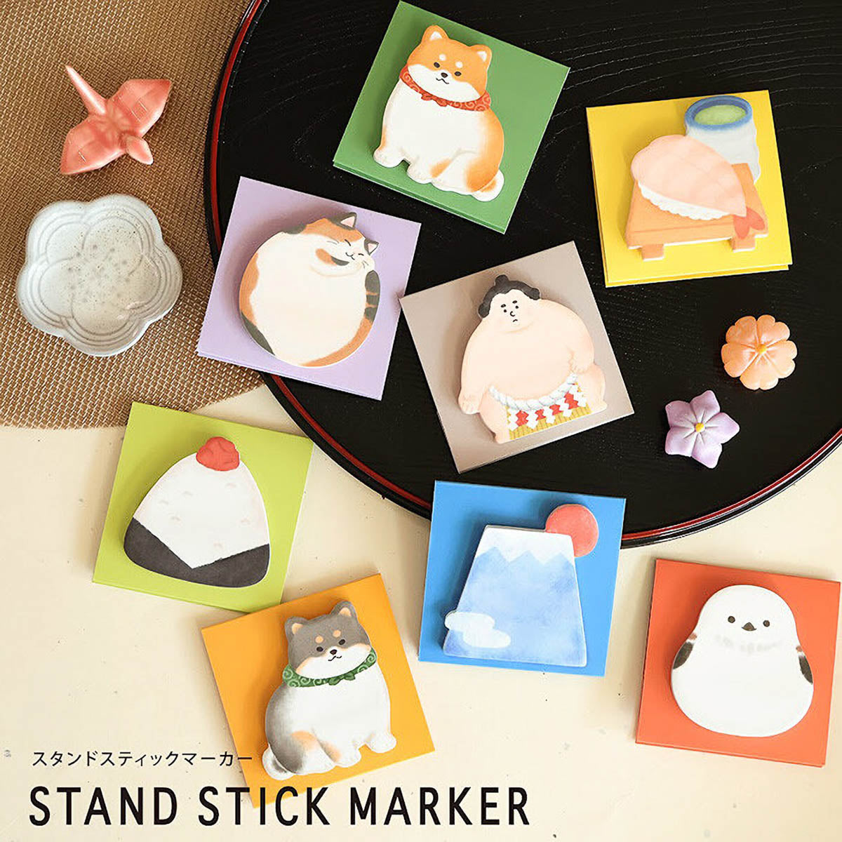 Haftnotizen - Stand Stick Marker - Serie 4