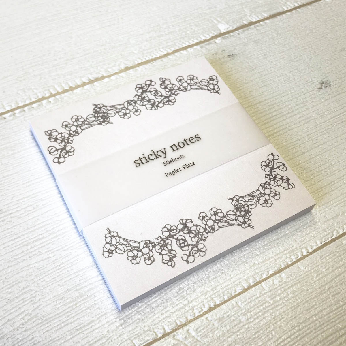 Haftnotizen - Papier Platz - HÜTTE. - Blumen