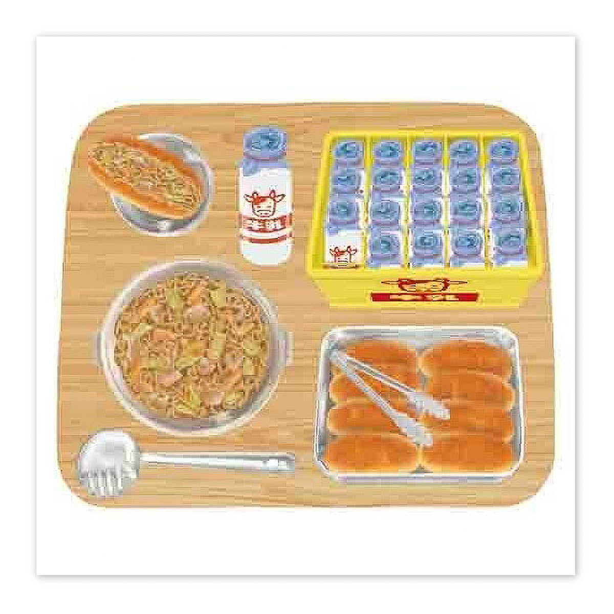 Haftnotizen - School Lunch Notes