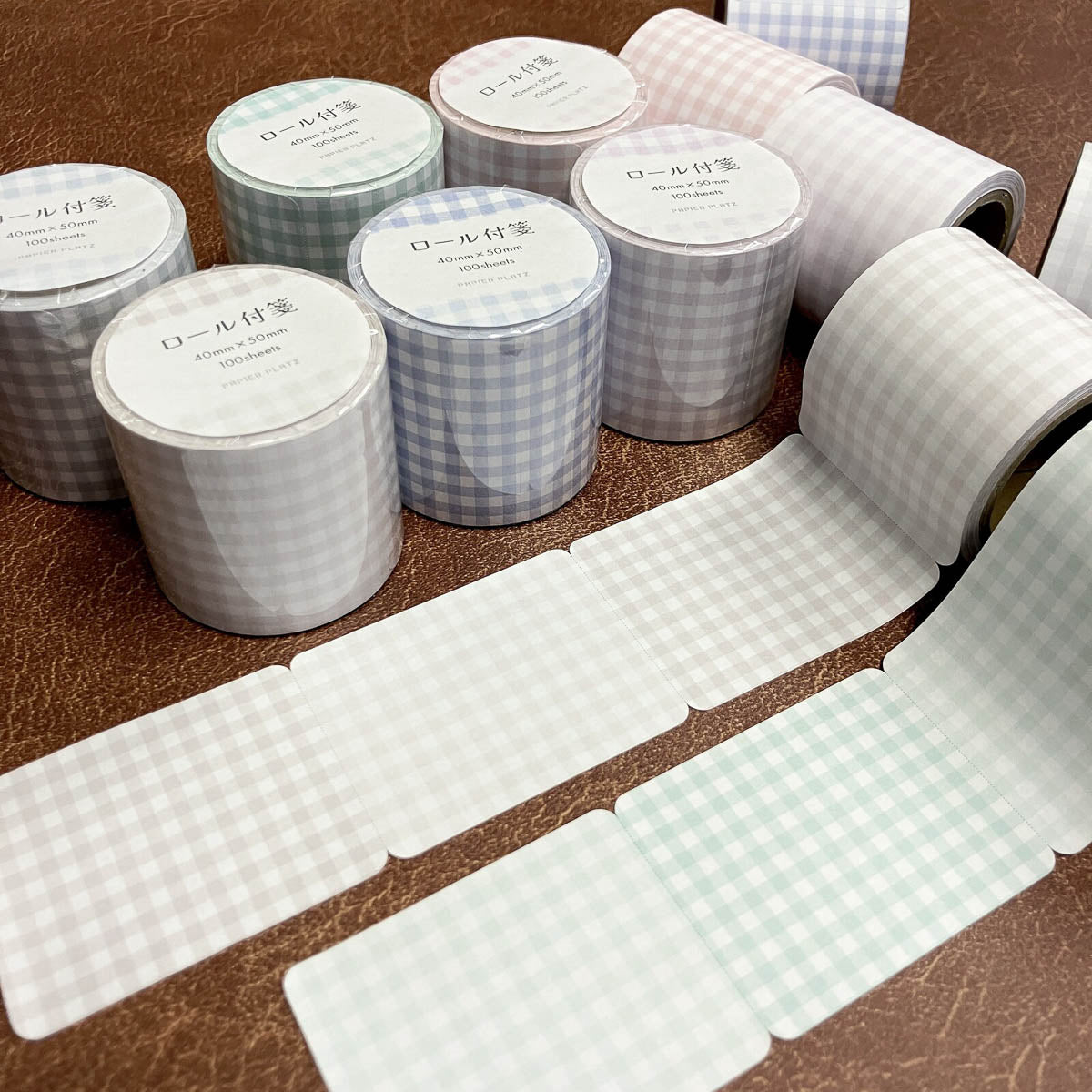 Haftnotizen - Papier Platz - PAPIYA - Gingham Check
