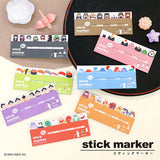 Haftnotizen - Stick Marker - Japanische Motive - 2024