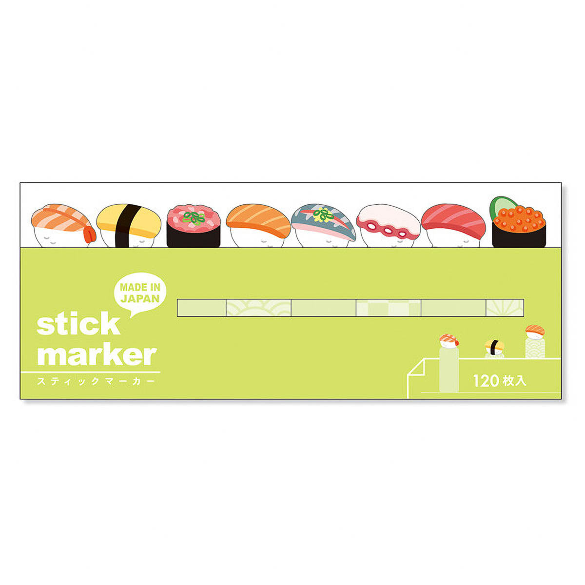 Haftnotizen - Stick Marker - Japanische Motive - 2024