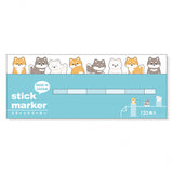 Haftnotizen - Stick Marker - Japanese Motives - 2025