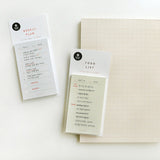 Haftnotizen - Suatelier - DAILY PLAN - Serie 2