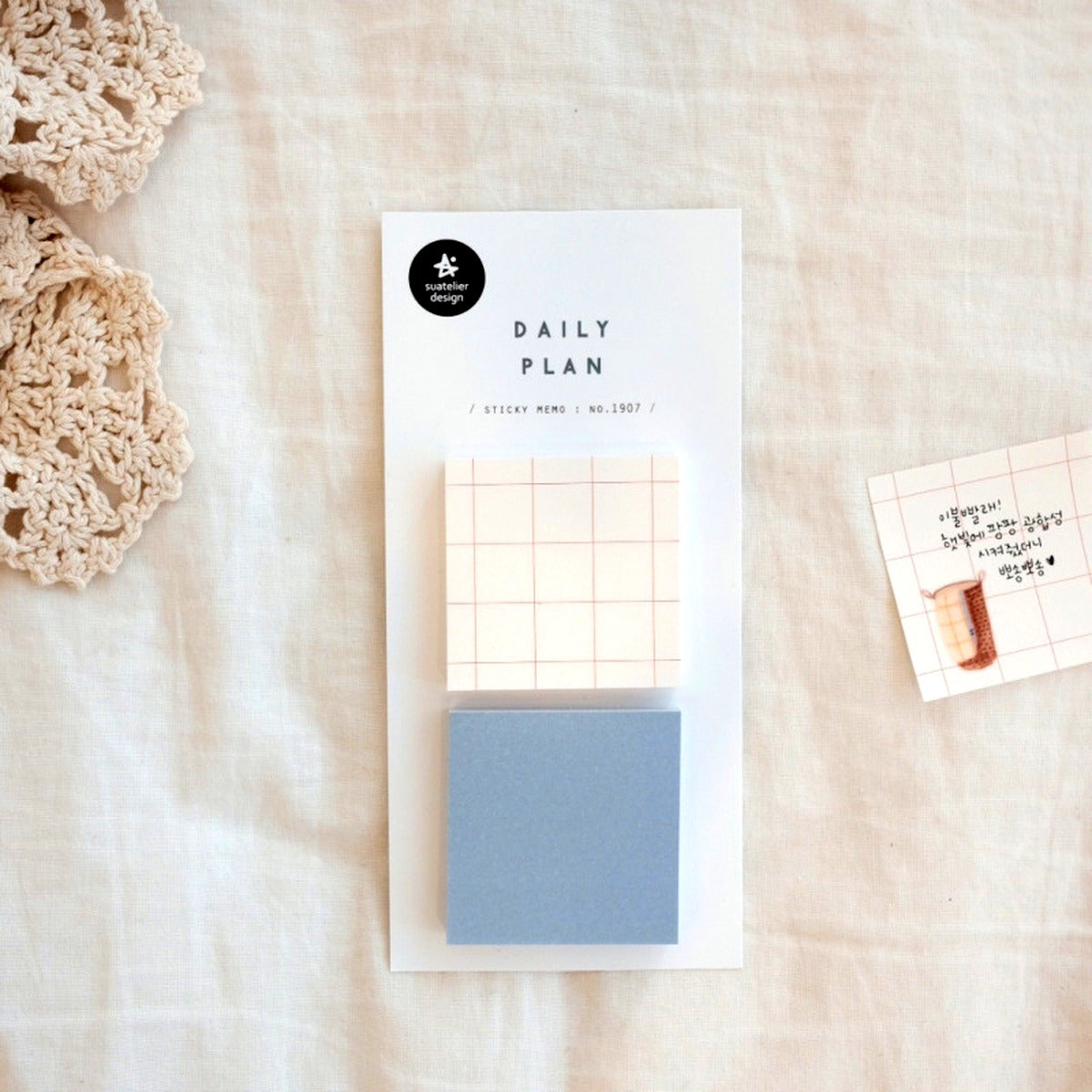 Haftnotizen - Suatelier - DAILY PLAN - Serie 2