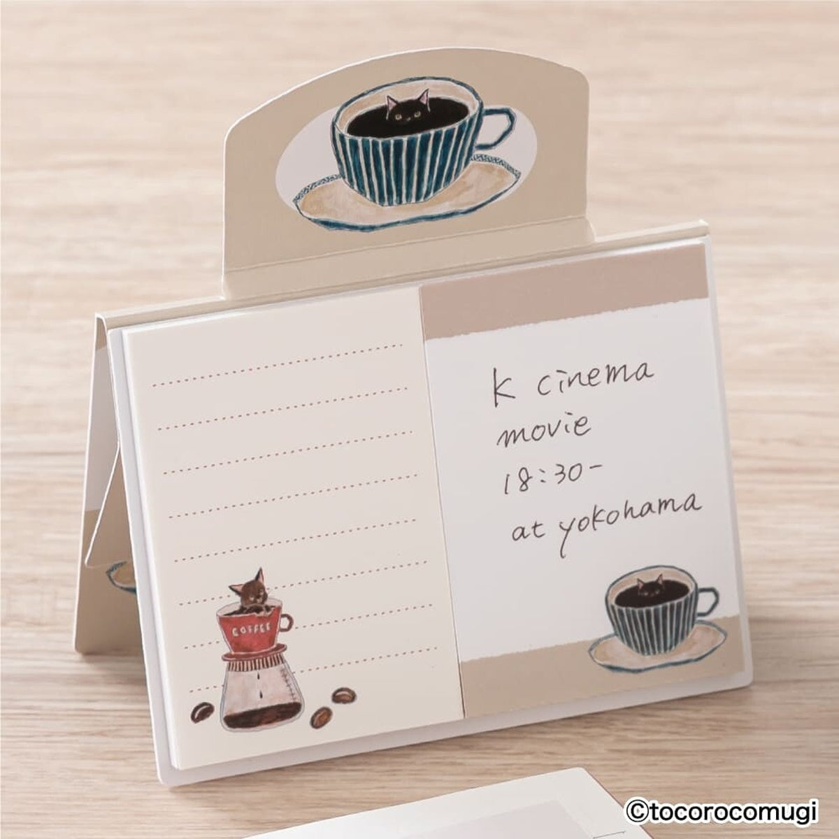 Haftnotizen - Tokoro Komugi - Standing Sticky Notes