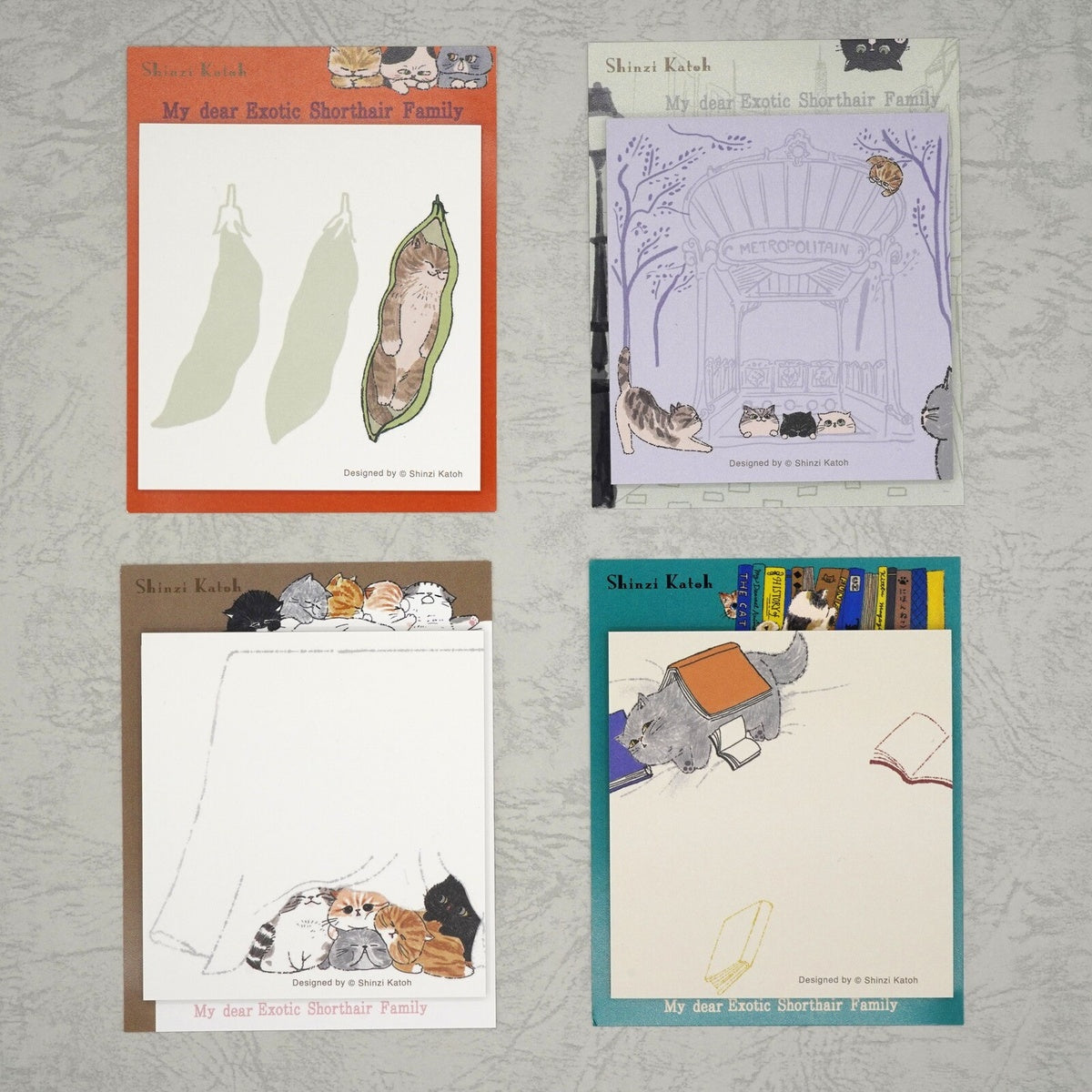Haftnotizen - Shinzi Katoh - My Dear Cats