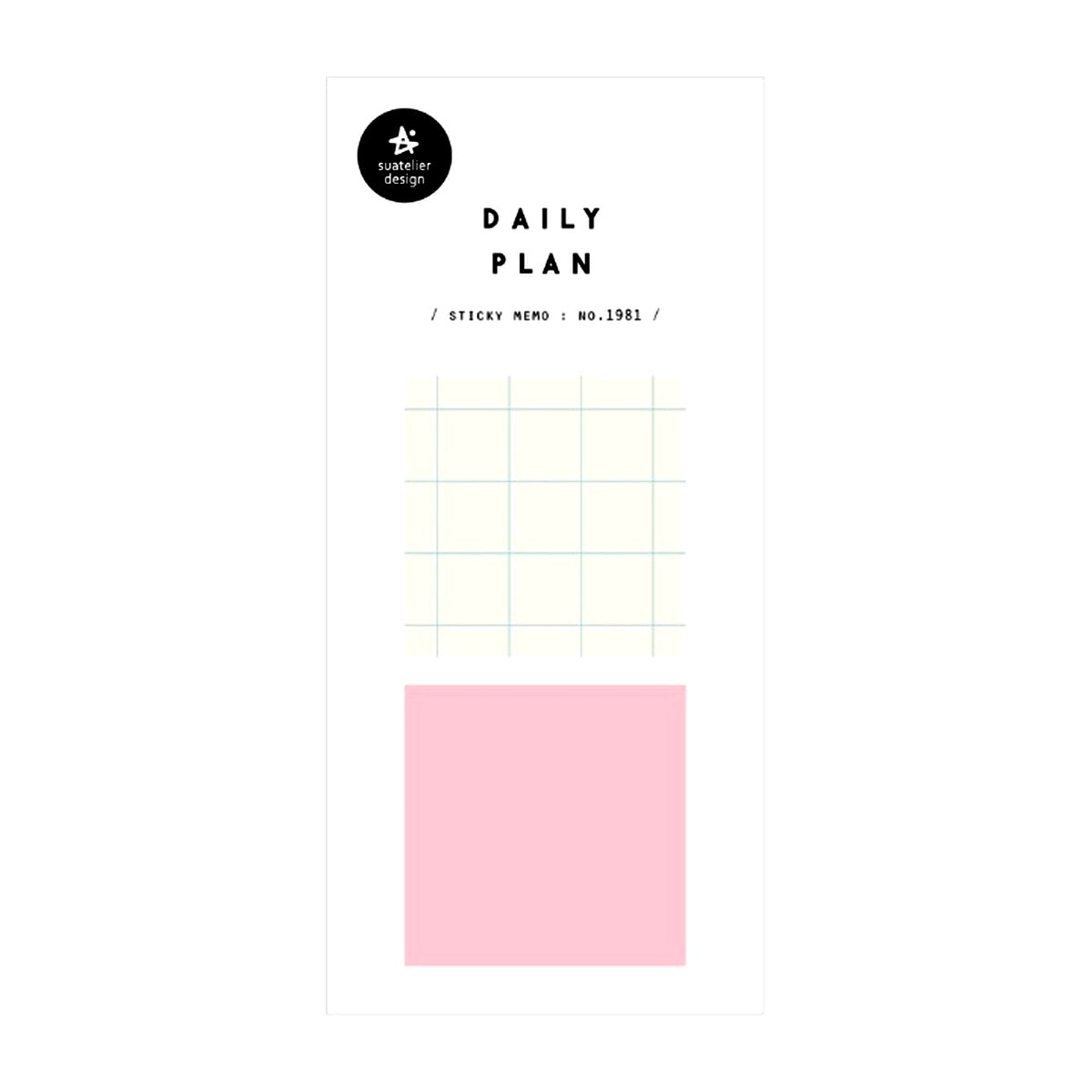 Haftnotizen - Suatelier - DAILY PLAN - Serie 2