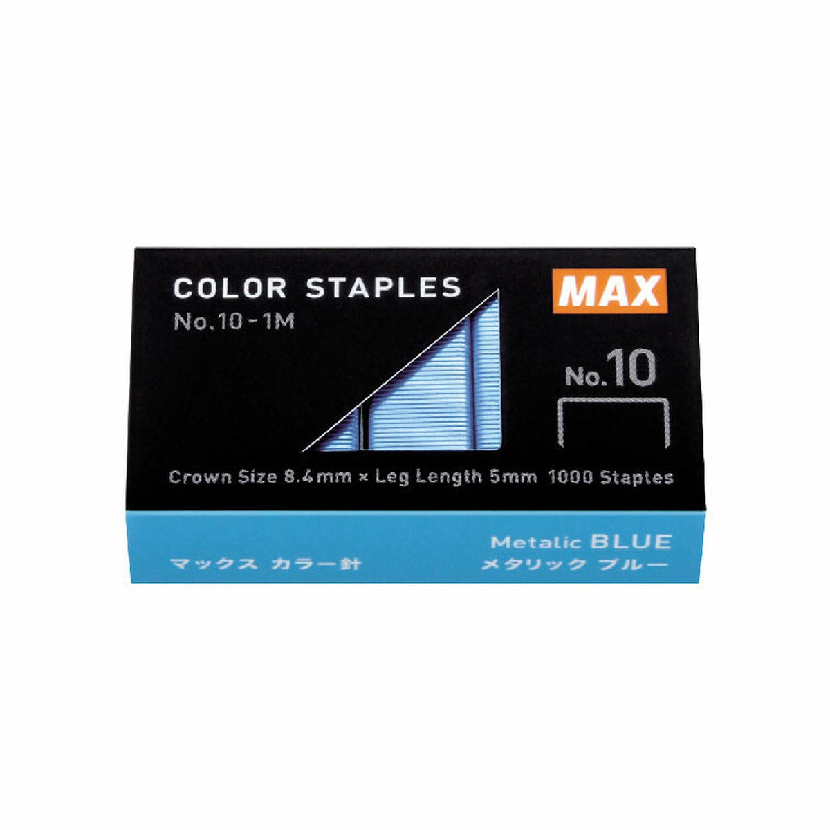 Heftklammern - MAX - Color Staples - No.10