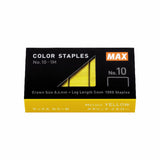 Heftklammern - MAX - Color Staples - No.10