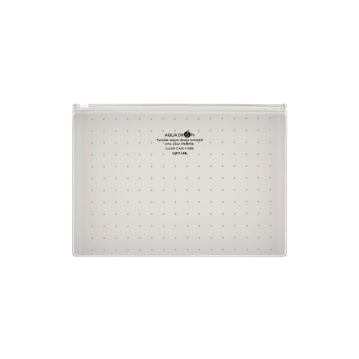 Verschlusstüte - AQUA DROPs - clear case - A5