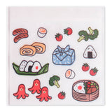 Verschlusstüte - Geschenktüte - Japanese Food Motifs - (8.5x10cm) - 5 Stück